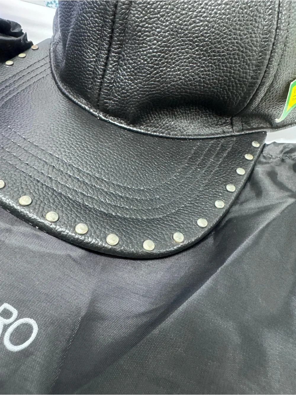 🇮🇹$440 BOLONGARO ITALY DESIGNER LEATHER HAT